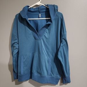 MTA Blue Cozy Sweatshirt Womens Size 1X